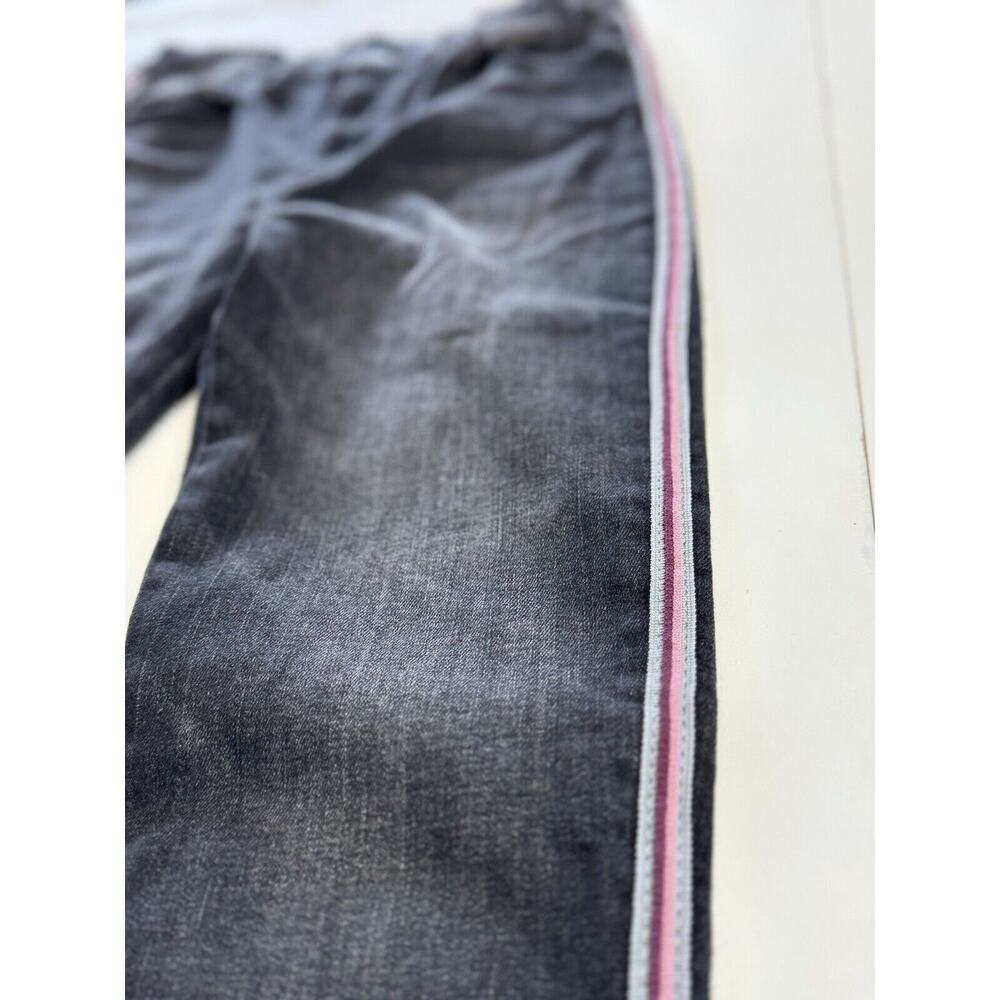 Hudson Barbara Super Skinny Side Stripe Jeans - Women's Size 26 Black, Stretch - Picture 2 of 7